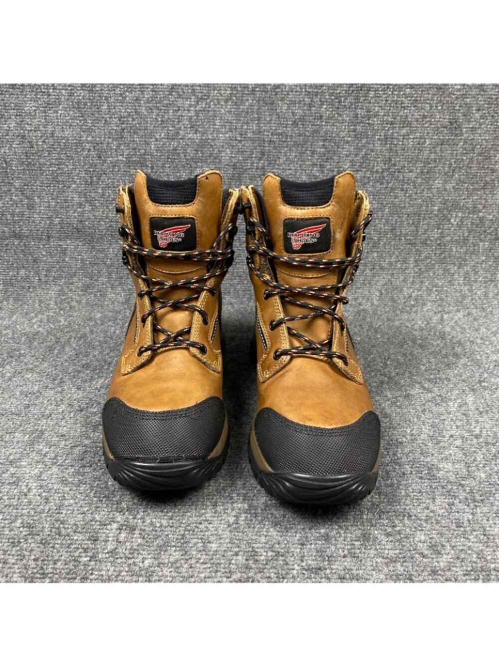 Red Wing Boots Mens 9D Sample Not For Resale Brown Nubuck 6" Waterproof Vibram - Picture 8 of 16